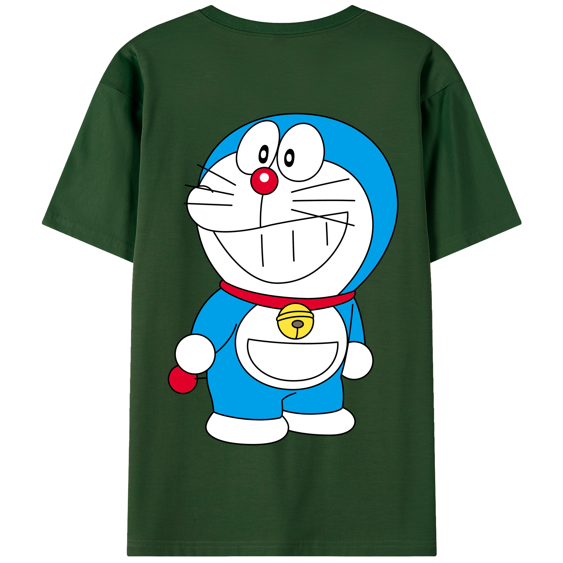 （画像用） ドラえもん Doraemon 綿100％半袖Tシャツ（背面プリント）